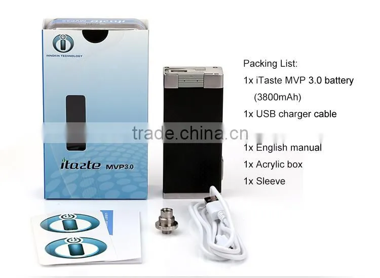 2015 Innokin Newest Starter Kit Innokin Itaste Mvp 3.0 Pro With Isub Tank Kit 60w 4500mah 0.2ohm Mvp 3.0 Pro Kit