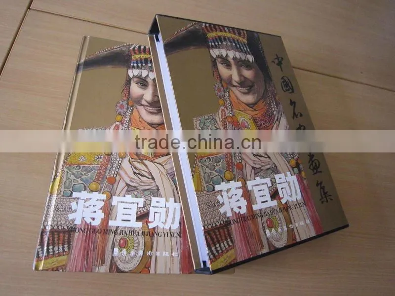 Chinese Calligraphy Printing with Thread-bound