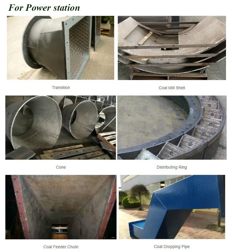 chromium carbide bimetal steel plate mud bucket excavator wear liners