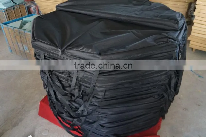Black Plastic Moulded 2 Folding Poker Table Top