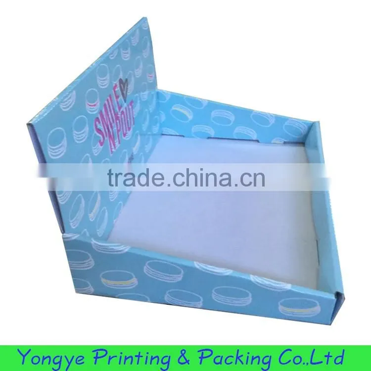customized small make up cardboard display stand