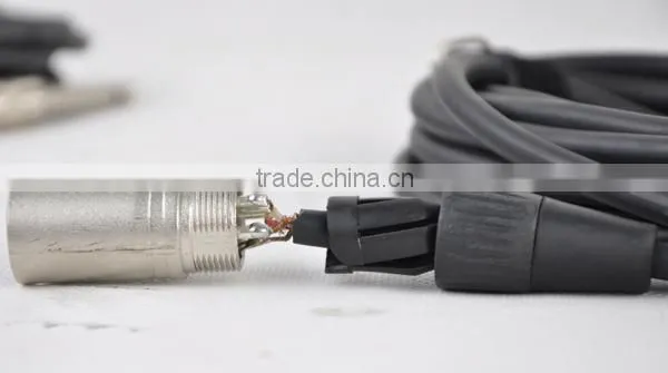 10FT XLR Male To XLR Female High Grade Low Noise Microphone Cable With Black PVC MC042-10FT