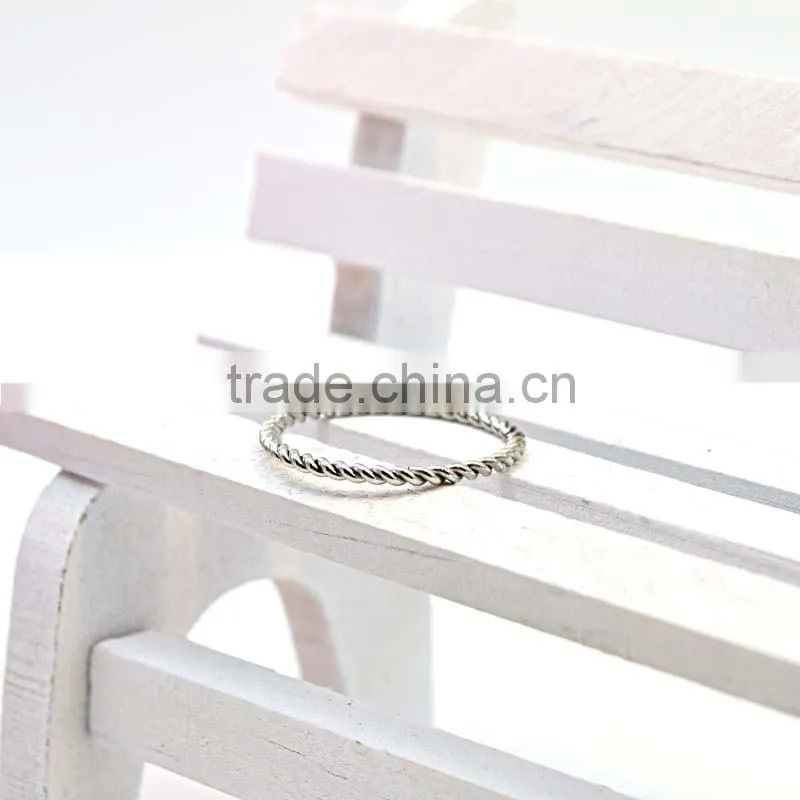 New wholesale products silver jewelry stainless steel women rings