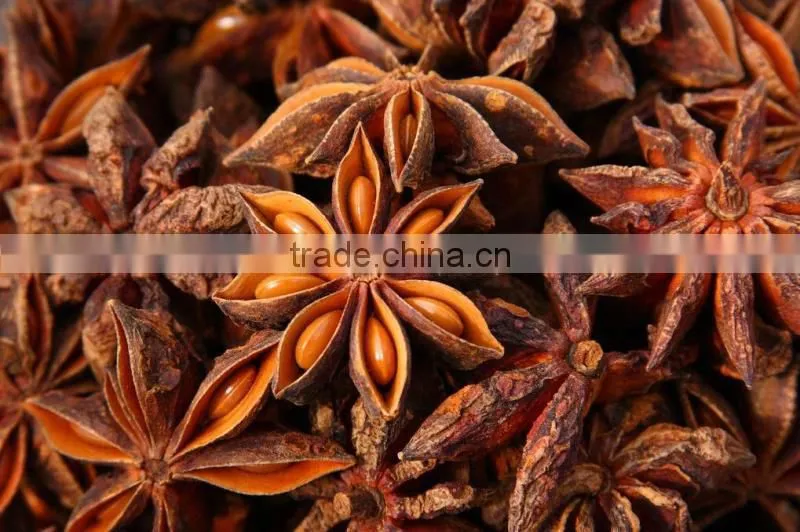 dried and clean star anise