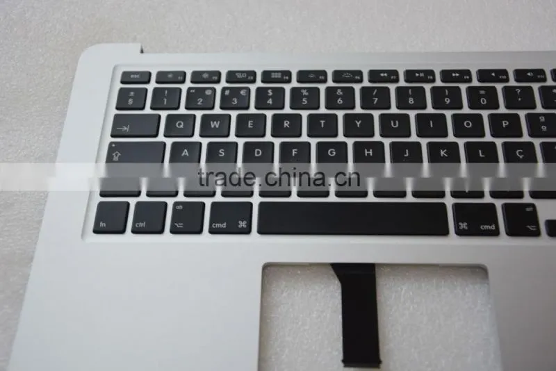 2014 Portuguese layout Top case with keyboard For Apple MacBook Air A1466