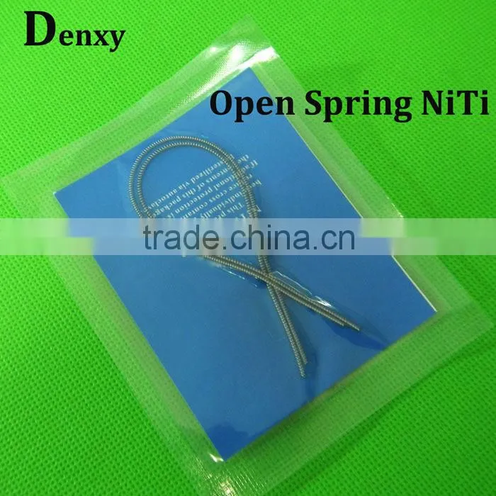 Dental supply dental orthodontic spring / 2 both bigger ring close springs with CE,ISO and FDA