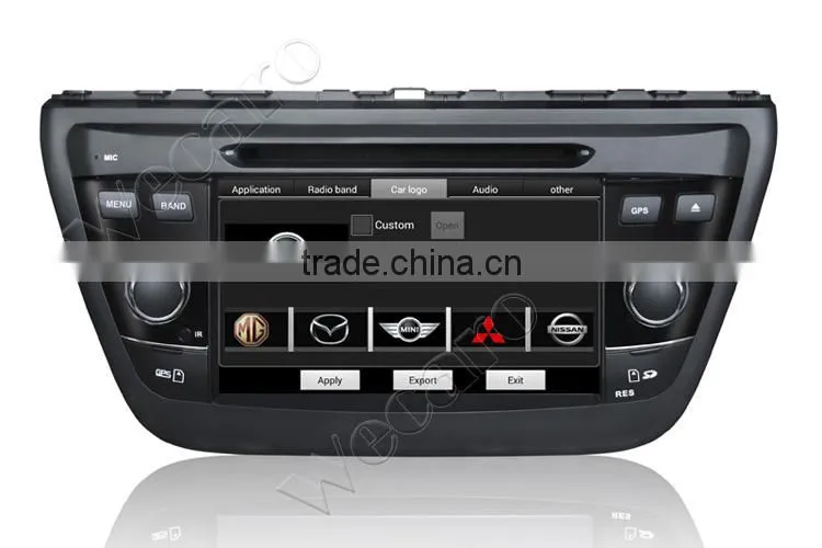 Wecaro WC-SU7058 android 4.4.4 car dvd player for suzuki sx4 car radio 2014 3G wifi playstore
