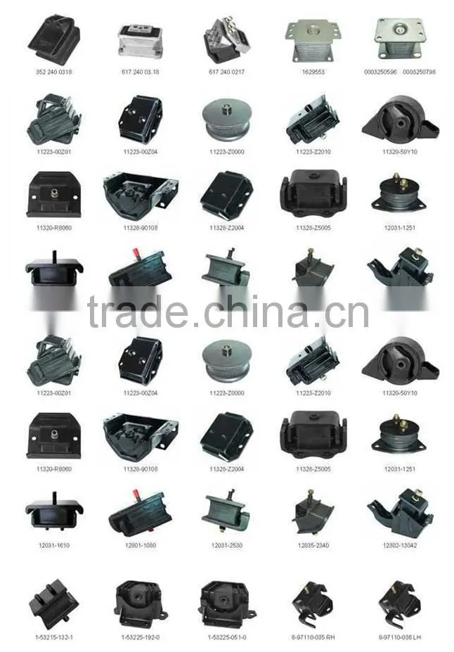 Cars auto parts engine parts for Toyota engine mounts 12372-74120