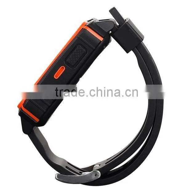 The IP68 waterproof heart rate monitor watch with Android and IOS smart watch 2016