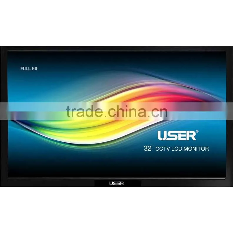 Security Field 32 inch CCTV LCD monitor with wide viewing angle