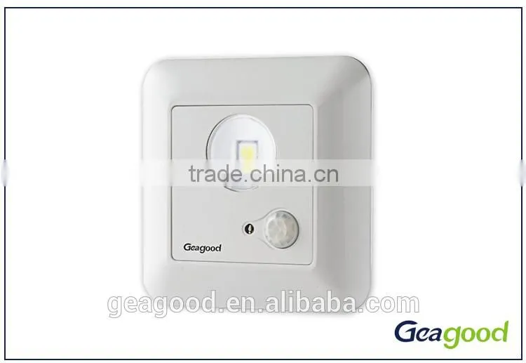 86 style panel design 1W led led sensor outdoor lighting