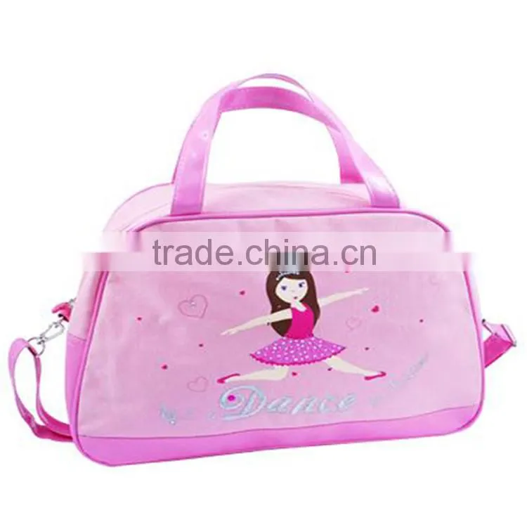 Girls Ballet Dance Bag Child Pink Bag handbags Female Cute Crossbody Backpack