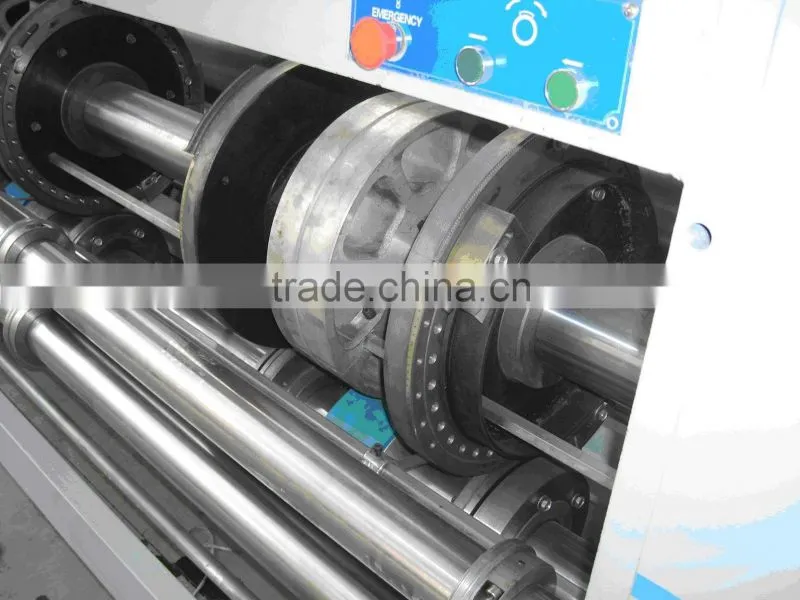One color carton flexographic printing slotting machine