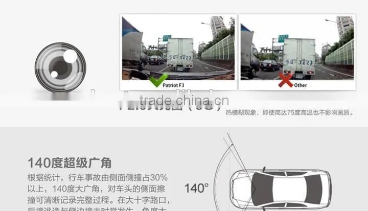 car dvr D2 night vision king rearview mirror tachograph / 1080P Full HD super wide angle / WDR / Novatek 96650