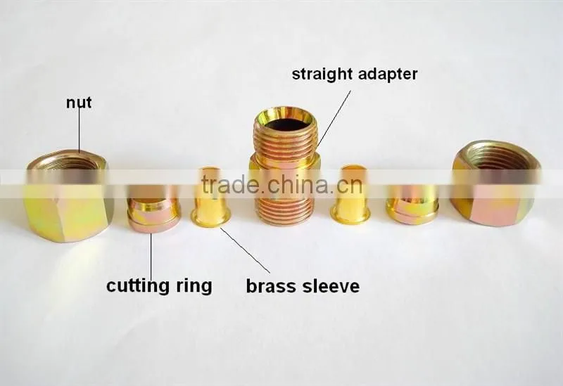 carbon steel nylon tube fitting