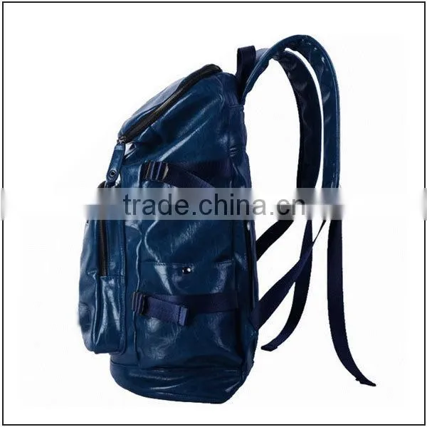 2014 New style leather college bags for men fashion stylish college bag