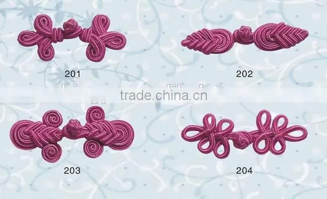 Chinese Braided Knot button
