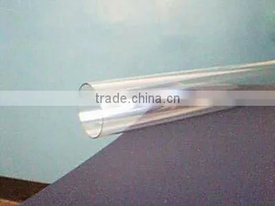 pc led light tube/ hard milk PC tube for light/2012 Extrusion square Tube/PC Tube/ LED Light Tube