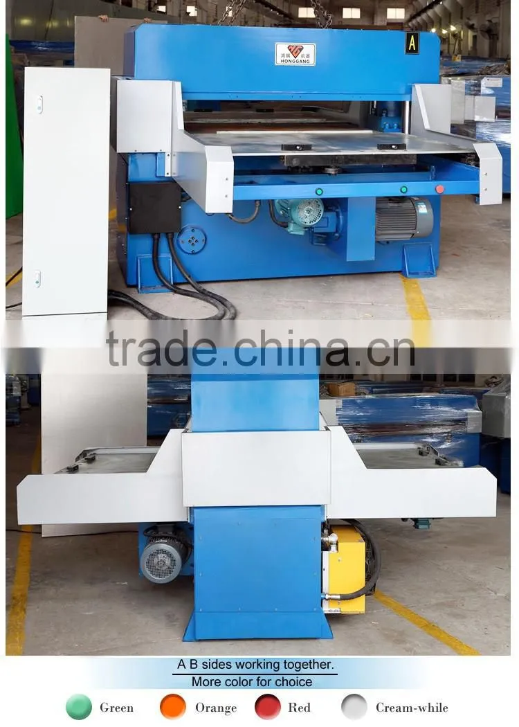 hydraulic automatic aquarium sponge filter press cutting machine