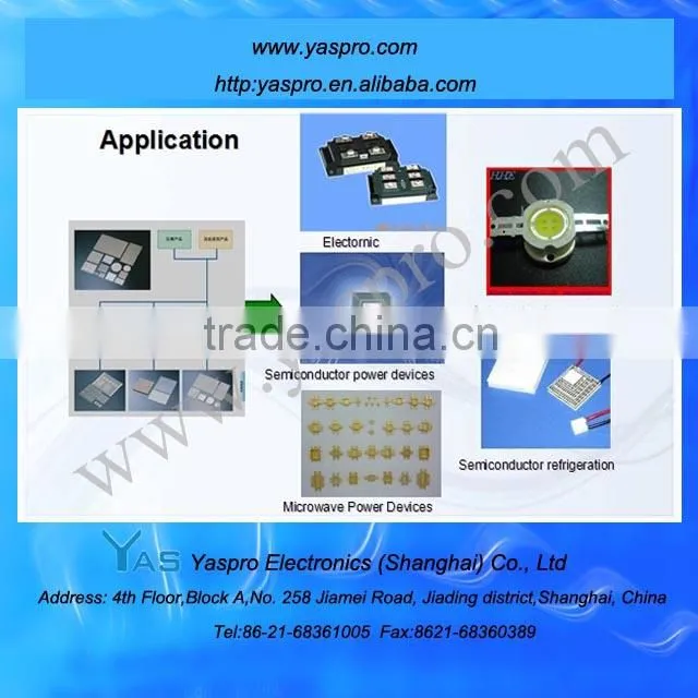 Aln Circuit Board(Thin Film Dpc/Dbc Substrate)Ceramic Pcb