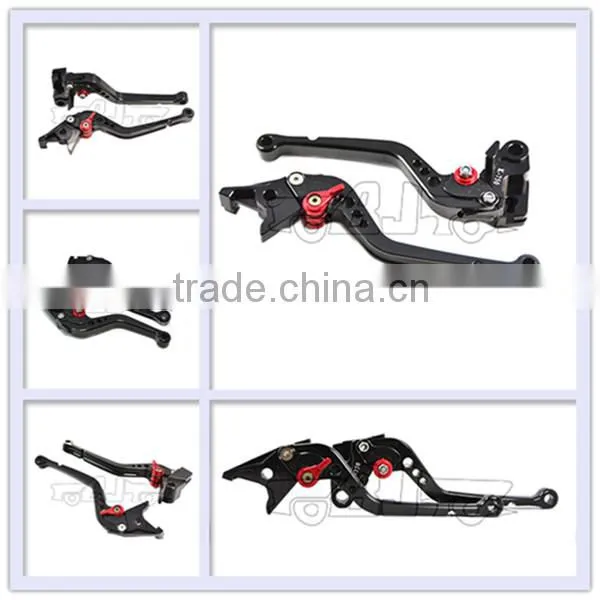 BJ-LS-003 Black cnc double motorcycle clutch brake lever for VFR750 1991-1997