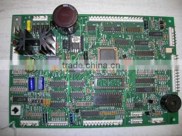Timer circuit board with coin acceptor for vending machine
