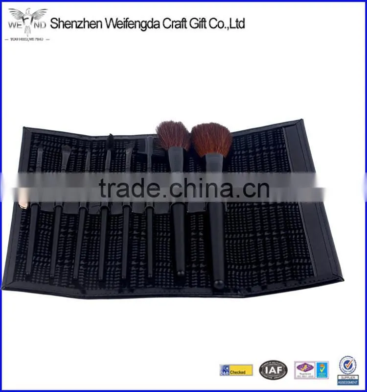 competitive high quality leather wholesale travel cosmetic bag