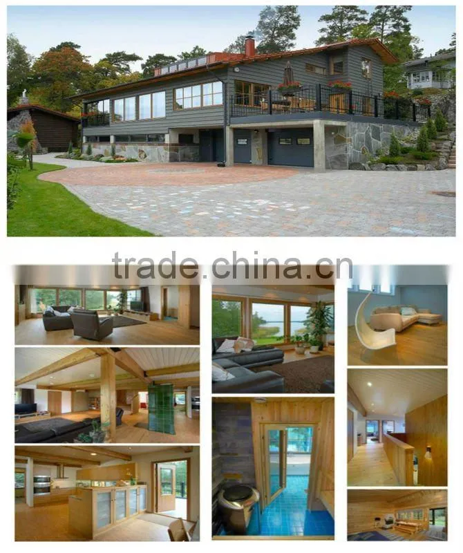 luxury wooden villa