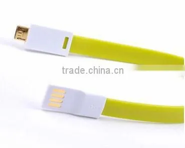 Magnetic Bracelet type data charging cable