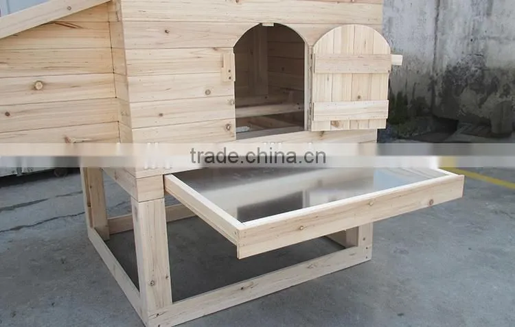 outdoor wooden eco friendly chicken coop