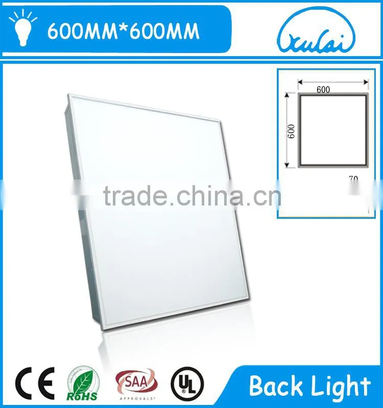 42W 595*595 ceiling light fixtures led panel light