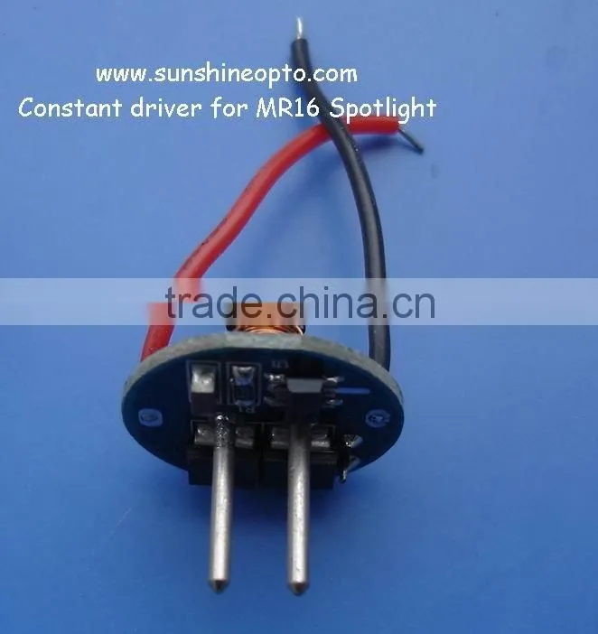 LED Constant current driver input 12/24V for 3x1W LED lamps