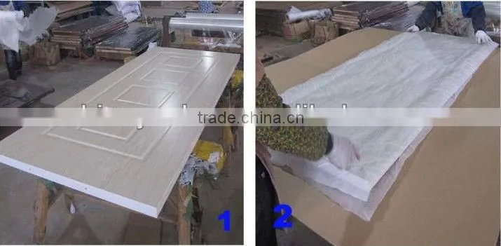 pvc solid wood frame style door