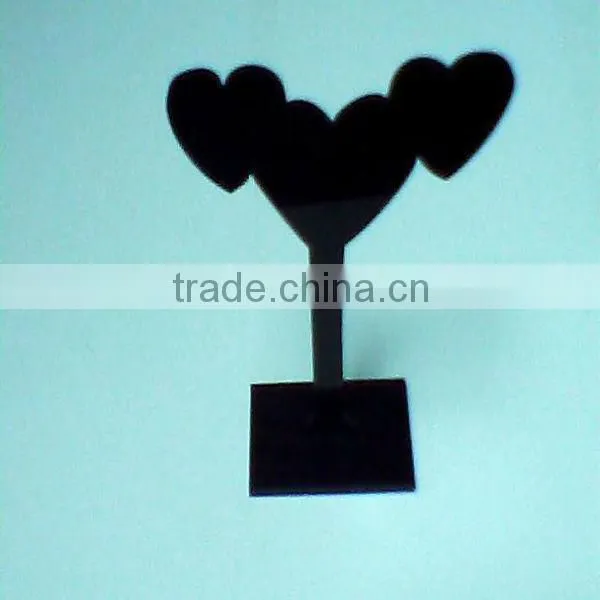 top quality countertop acrylic jewelry display cabinet earring display necklace display stand