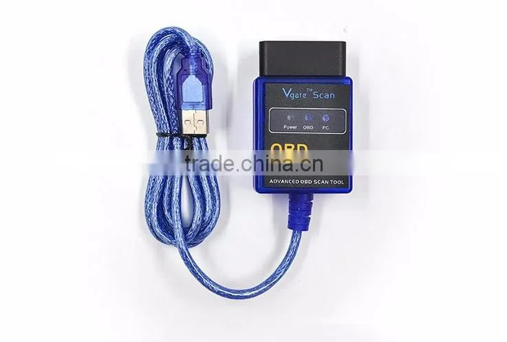 OBD OBD2 OBDII Scan Diagnostic Scanner vgate elm327 usb Mini USB ELM 327 usb Dongle Fault Trouble Code tool