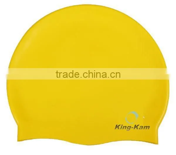 Eco-friendly silica gel bathing cap swimming pool