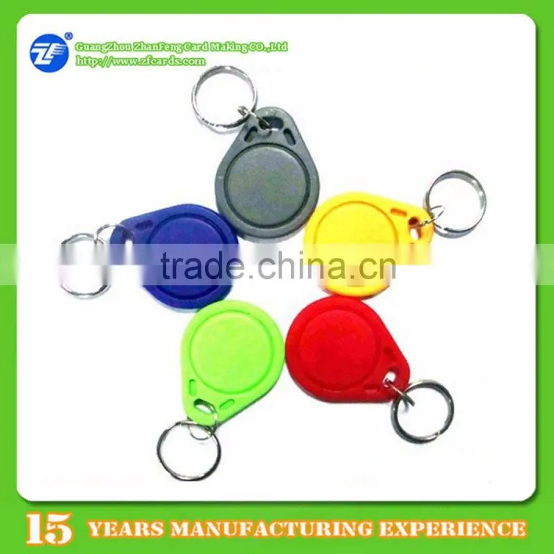 Guangzhou manufacturer of waterproof nfc keyfobs ntag213