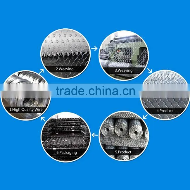 Alibaba china factory anping hexagonal wire mesh for gabion box