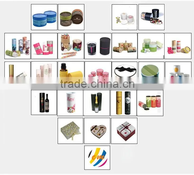 Airtight paper tube food packaging with plastic lid