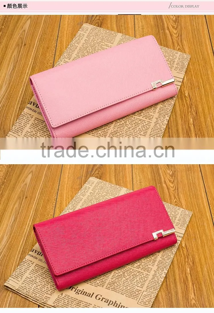 Wholesale new fashion lady and women genuine leather wallet