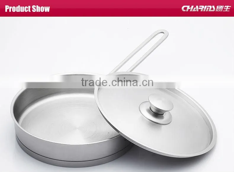 Charms stainless steel the American fry pan nonstick cookware