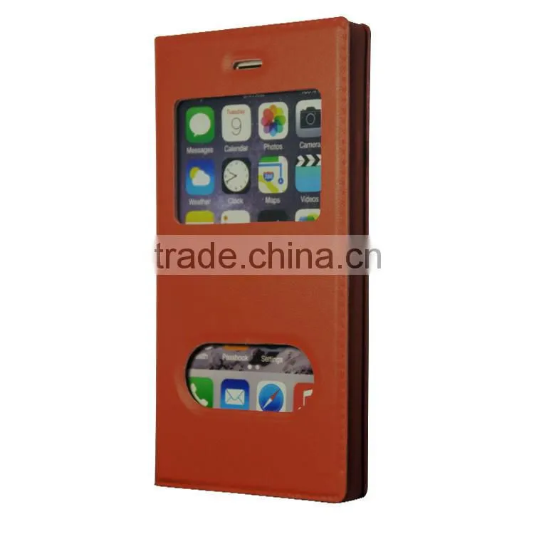 Ultra Slim MAGNETIC Flip Leather TPU Case with View Window for Sony Xperia Z4 Z3 Z1