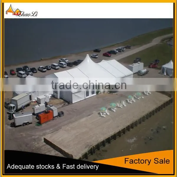 aluminium frame high peak mixed tent