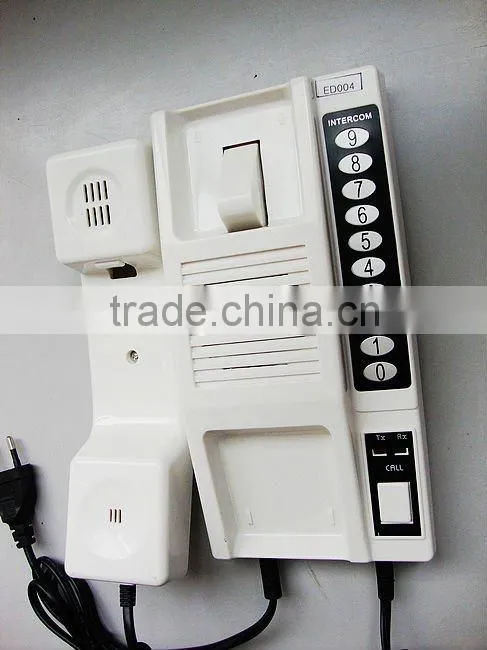 2.4GHz wireless audio intercom, one to one intercom