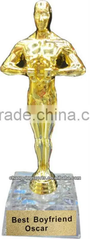 gift oscar,oscar trophy, plastic trophy