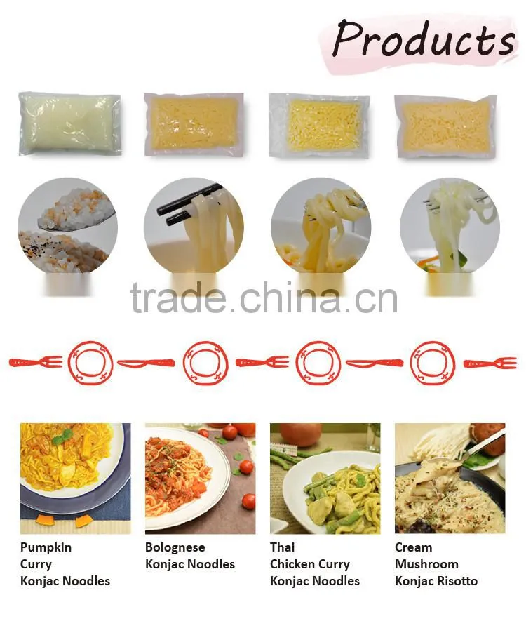 Thai Instant Chicken Green Curry Konjac Noodles