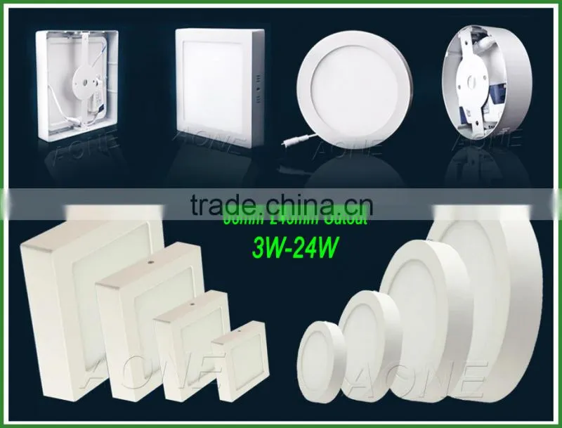 LED Ceiling Lamps SMD Recessed Downlight 3 w 120 watt AC85V - 265V LED SMD Panel Lite SAA