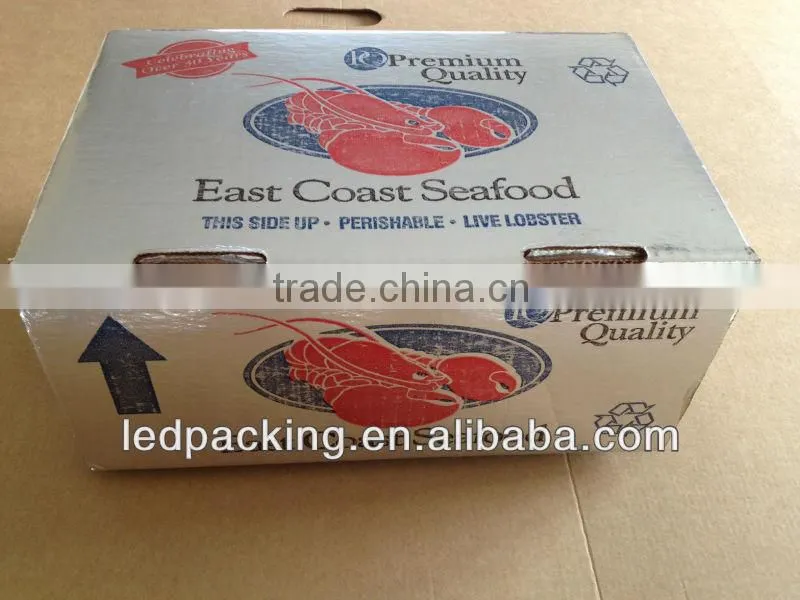 Waxed Vegetable Corrugated Box