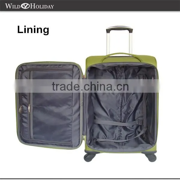 840D dobby Material Lightweight Luggage Sets