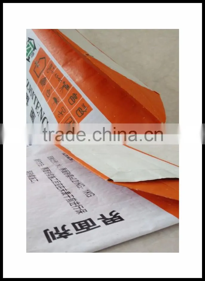 Valve bag for powder coating kraft paper bag